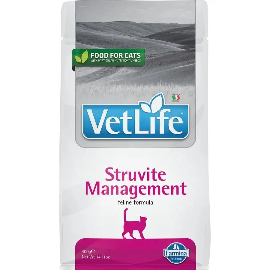 Farmina (Фармина) Vet Life Cat Struvite Management 0,4кг при МКБ сухой для  кошек (5034), купить оптом в Москве, цена, характеристики, описание -  Симбио - ЗооЛэнд