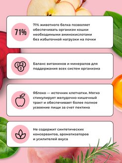 Bowl Wow 0,4кг с индейкой и яблоком сухой для кошек (660071) фото Bowl Wow 0,4кг с индейкой и яблоком сухой для кошек (660071) фото