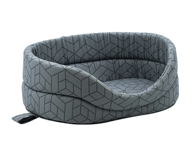 Лежанка (Зооэкспресс) "Геометрия" №2 750525 43*30*16 см серый