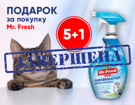 Mr.Fresh: 5 + 1 в подарок Mr.Fresh: 5 + 1 в подарок