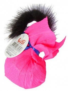 Игрушка GoSi Шуршащий шар с норкой звенящий, с кошачьей мятой 