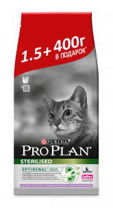 PROPLAN д/стерил кош Индейка (1,5+400g) фото PROPLAN д/стерил кош Индейка (1,5+400g) фото