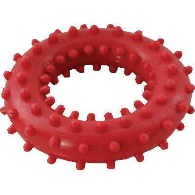 Игрушка "Кольцо" с шипами 68мм (№2) Зооник (СИ81)