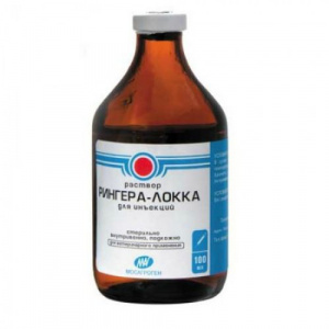 Рингера-Локка раствор для инъекций, 100 мл (Мосагроген) (ЛИЦЕНЗИЯ) фото