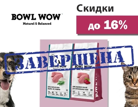 Bowl Wow: дополнительные скидки до 16%