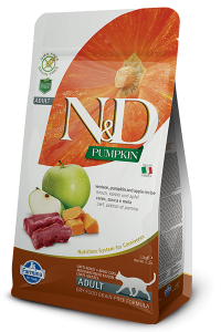 Farmina (Фармина) N&D Cat 0,3кг беззерновой оленина, яблоко, тыква сухой для кошек (2040) фото Farmina (Фармина) N&D Cat 0,3кг беззерновой оленина, яблоко, тыква сухой для кошек (2040) фото