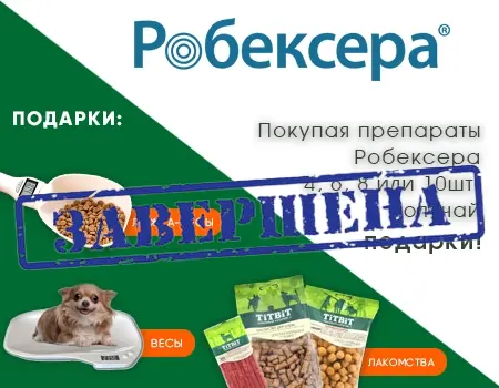 Робексера: подарки при закупе Робексера: подарки при закупе