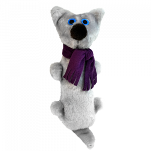 Игрушка (Зооник) Кот с пищиком, бутылка (110*130*380) мех фото