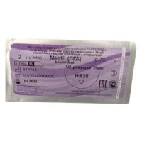 ПГА №3/0 (HS-25) с режущей иглой 1/2, 75 см.(Репромед) (metric 2)