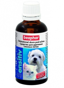 Лосьон (Beaphar) для удаления слезных пятен у кошек и собак Sensitiv 50мл фото