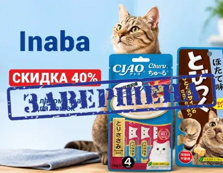 Inaba: скидка 40%