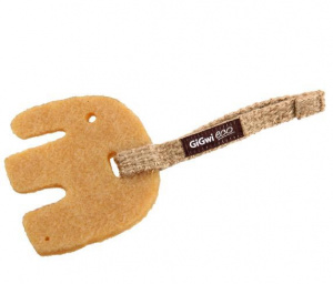 Игрушка Гигви 75319 из эко-резины и натуральных материалов Большой Слон д/собак фото