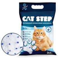 Наполнитель (Cat Step) 4,5л Arctic Blue впитывающий силикагелевый для кошек АКЦИЯ +20% бесплатно