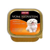 Animonda Vom Feinsten Adult 0,15кг из домашней птицы и с телятиной консервы для собак Animonda Vom Feinsten Adult 0,15кг из домашней птицы и с телятиной консервы для собак