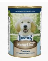 Happy Dog Natur Line 0,410кг телятина, печень, сердце, рис консервы для щенков (741046) Happy Dog Natur Line 0,410кг телятина, печень, сердце, рис консервы для щенков (741046) фото