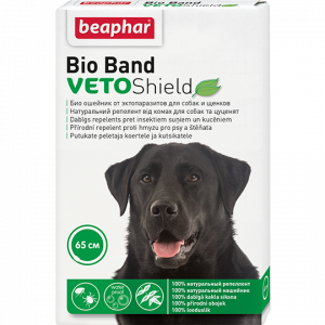 Ошейник (Beaphar) Bio Band (4мес) 65см для собак и щенков от блох, клещей,комаров (ЛИЦЕНЗИЯ) фото Ошейник (Beaphar) Bio Band (4мес) 65см для собак и щенков от блох, клещей,комаров (ЛИЦЕНЗИЯ) фото