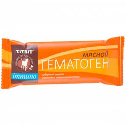 TiTBiT 0,035кг гематоген мясной immuno 1шт. 