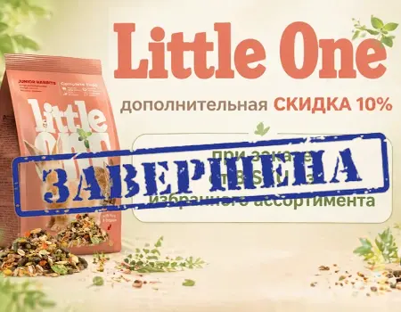 Little One: скидка 10% дополнительно при заказе от 8 SKU Little One: скидка 10% дополнительно при заказе от 8 SKU
