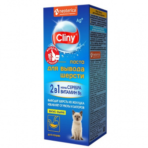 Паста (Cliny) для вывода шерсти, 30мл со вкусом сыра фото Паста (Cliny) для вывода шерсти, 30мл со вкусом сыра фото