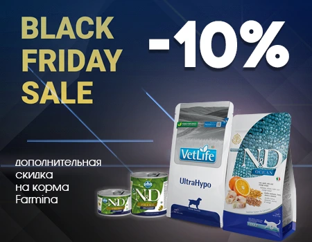 Черная пятница: скидка 10% дополнительно на Farmina