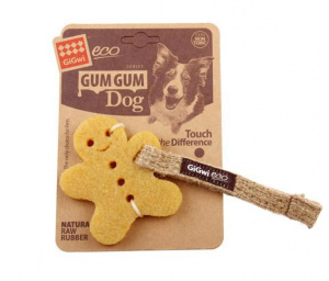 Игрушка Гигви 75316 из эко-резины и натуральных материалов Маленький Пряник д/собак фото