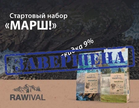 Стартовый набор бренда Rawival  «Марш!»  Стартовый набор бренда Rawival  «Марш!»