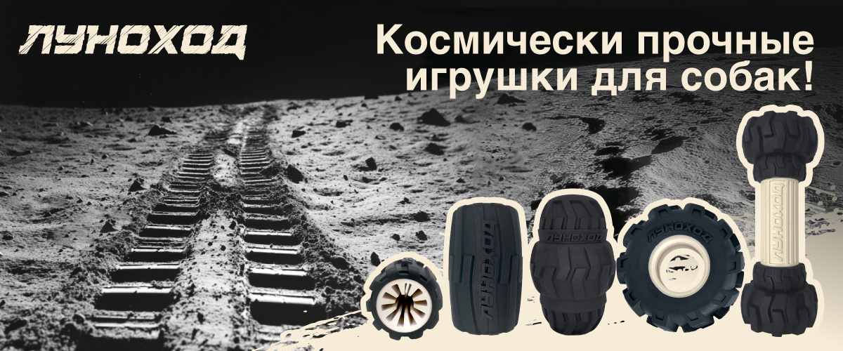 Игрушки для собак «Луноход» — в наличии