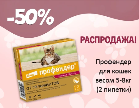Профендер: скидка 50%
