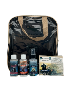 Дорожный набор косметики для кошки ТМ ТерриториЯ (комплект)  фото