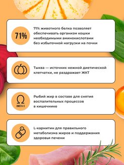 Bowl Wow 0,4кг с индейкой и тыквой сухой для кошек с чувствительным пищеварением (660170) фото Bowl Wow 0,4кг с индейкой и тыквой сухой для кошек с чувствительным пищеварением (660170) фото