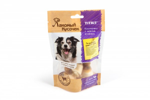 TiTBiT: "Лакомый кусочек" косточки (3шт) с мясом ягненка фото