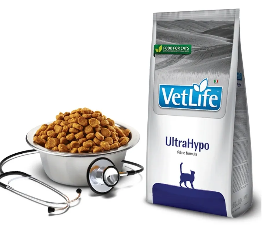 Farmina (Фармина) Vet Life Cat UltraHypo 0,4кг ультрагипоаллергенный сухой  для кошек (5035), купить оптом в Москве, цена, характеристики, описание -  Симбио - ЗооЛэнд