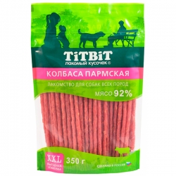 TiTBiT 0,35кг колбаса Пармская для собак всех пород - XXL