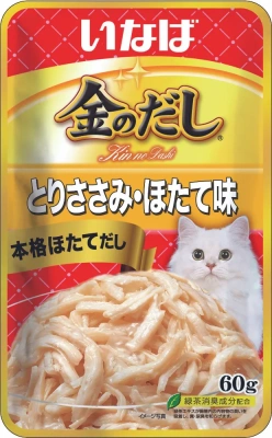 Inaba Ciao Kinnodashi 0,06кг Куриное филе со вкусом морского гребешка влажный корм для взрослых кошек Inaba Ciao Kinnodashi 0,06кг Куриное филе со вкусом морского гребешка влажный корм для взрослых кошек фото