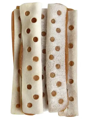 Деревенские лакомства 0,09кг Чистим зубы Сэндвич с индейкой для собак  фото