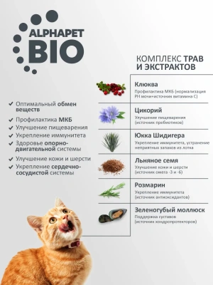 AlphaPet Superpremium (АльфаПет) 7кг с ягненком сухой для взрослых кошек с чувствительным пищеварением (652277) фото