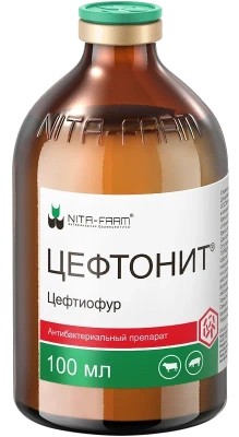 Цефтонит (Nita-Farm) 100мл (ЛИЦЕНЗИЯ) фото