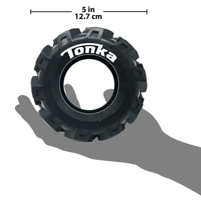 Tonka Игрушка шина черный 12,7см фото