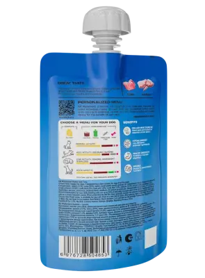 Wellement 0,08кг Кролик и тунец кремовый топпинг для собак фото