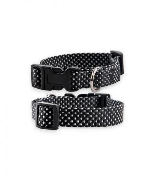 Ошейник (Аркон) Dog&Vogue NEO нейлон шир. 15 мм, 24-32 см черный