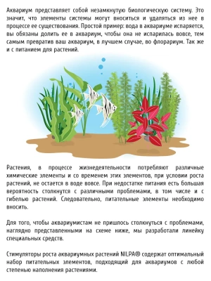 Стимулятор (Нилпа) Микро 1 для роста растений в общих аквариумах 100мл, еженедельное средство фото