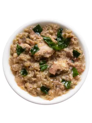 Деревенские лакомства Домашние обеды 0,24кг кролик с сердечками и шпинатом консервы для собак (76135504) фото