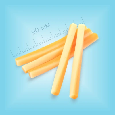 Бифф (Biff) жевательный снек Dent 0,03кг для чистки зубов с творогом для собак мини пород (5 шт) фото