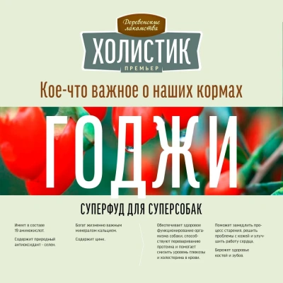 Деревенские лакомства Холистик Премьер 2кг индейка с рисом для собак средних и крупных пород (79213409) фото