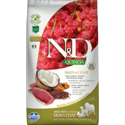 Farmina (Фармина) N&D Dog 2,5кг беззерновой утка и киноа для кожи и шерсти сухой для собак (3020) Farmina (Фармина) N&D Dog 2,5кг беззерновой утка и киноа для кожи и шерсти сухой для собак (3020)