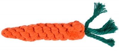 Игрушка (Wogy) Морковка плетеная для собак 22х3см фото Игрушка (Wogy) Морковка плетеная для собак 22х3см фото
