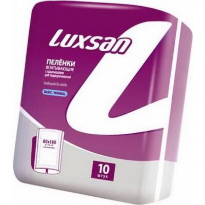 Пеленка LUXSAN Basic/Normal 80x180 10шт. Пеленка LUXSAN Basic/Normal 80x180 10шт.