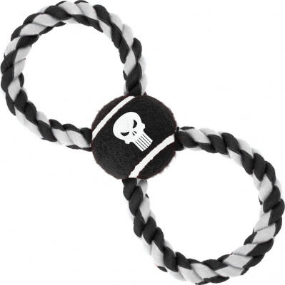 Игрушка (Buckle-Down) Каратель чёрный цвет мячик на верёвке 