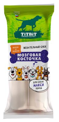 TitBit 0,25кг жевательный снек Мозговая косточка лакомство для собак макси пород TitBit 0,25кг жевательный снек Мозговая косточка лакомство для собак макси пород