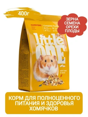 Little One 0,4кг Корм для хомячков фото